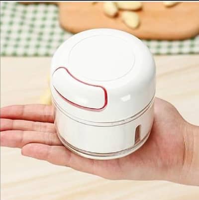 Manual Mini chopper white no electricity