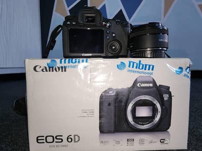 Canon 6D Mark 1 with 50mm lens