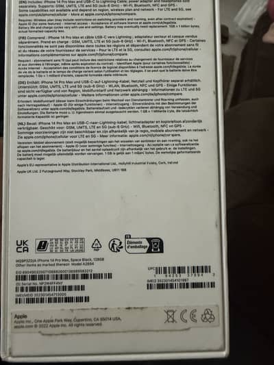 Apple iPhone 14 Pro Max