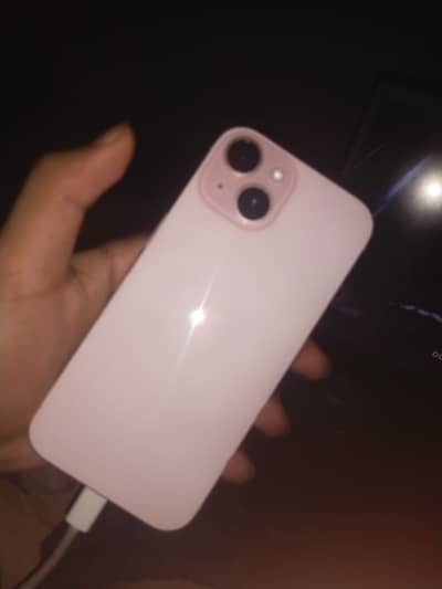 Apple iPhone 15 pink color 128gb jv