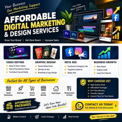 Affordable Digital Marketing & Design Services