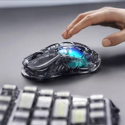Gravastar M2 Mercury Transparent Black
