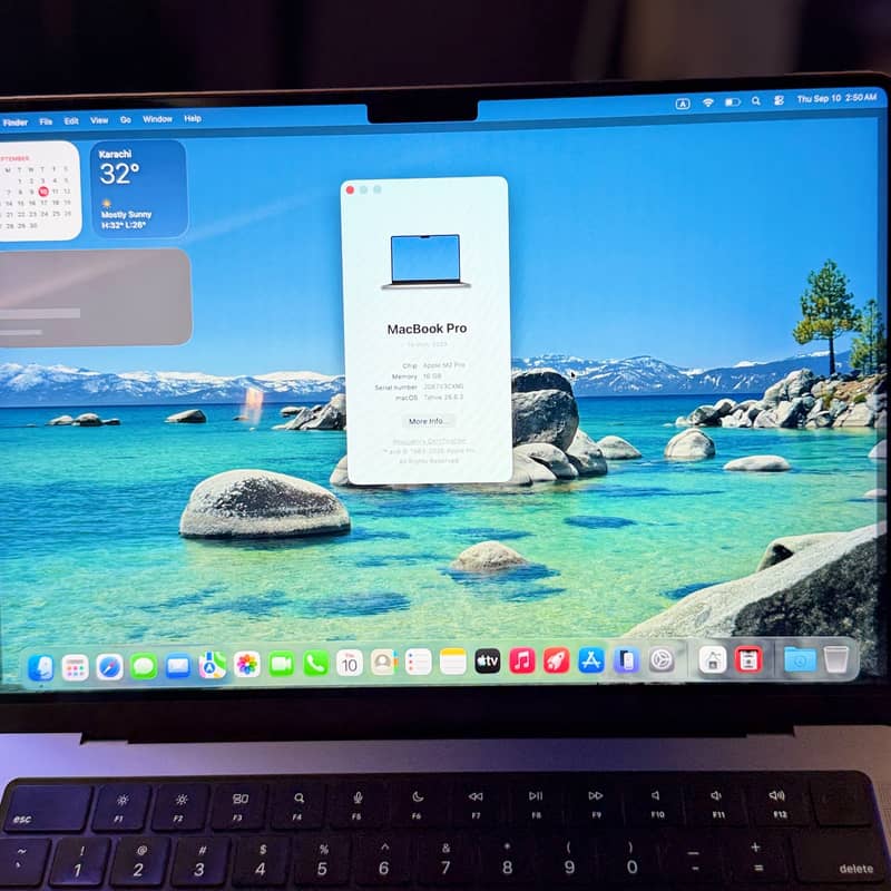 Macbook Pro M2 pro 16 core processor 14” 6