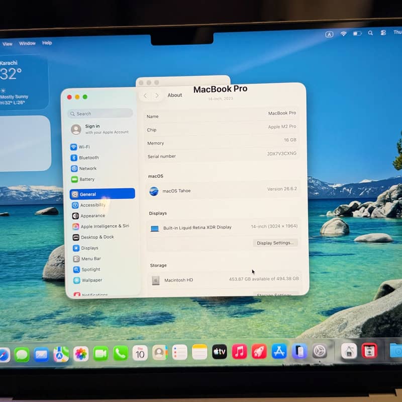 Macbook Pro M2 pro 16 core processor 14” 7