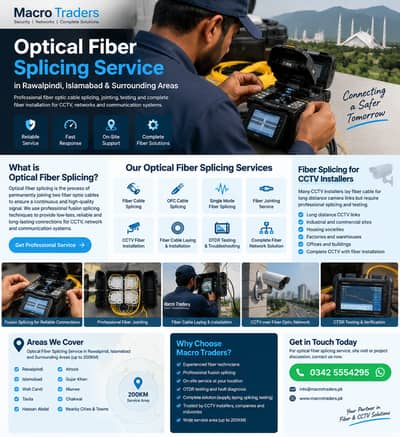 Optical Fiber Splicing