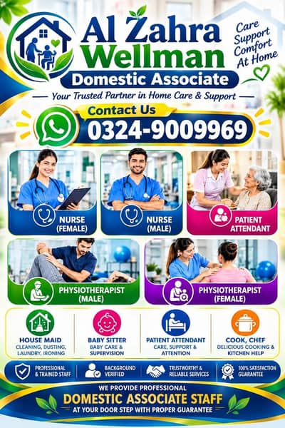 VERIFID HOME STAFF AVAILABLE,COOK,MAID,NANNY,HELPER,BATMAN,COUPLE,NURS
