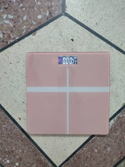 Digital Electric Glass Weight Machine with Temperature