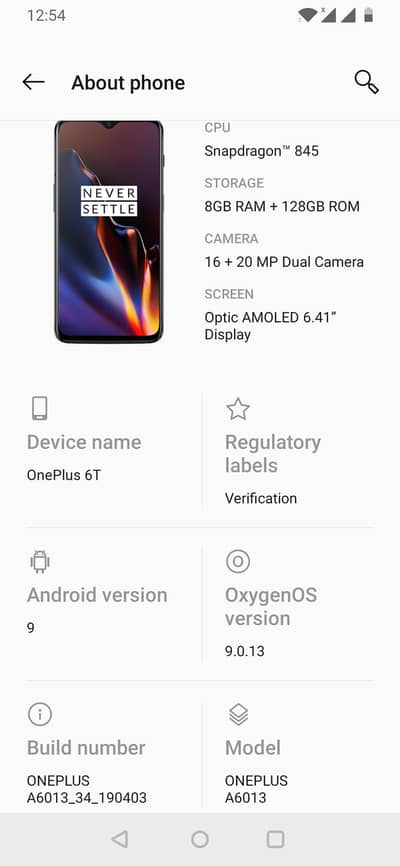 One Plus 6