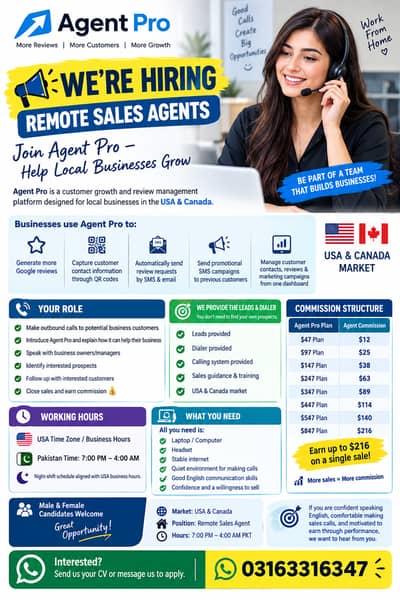 Earn Up to $216 Per Sale – Join Our Remote Sales Team!