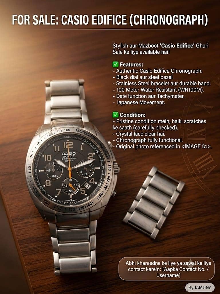 Casio edifice 1