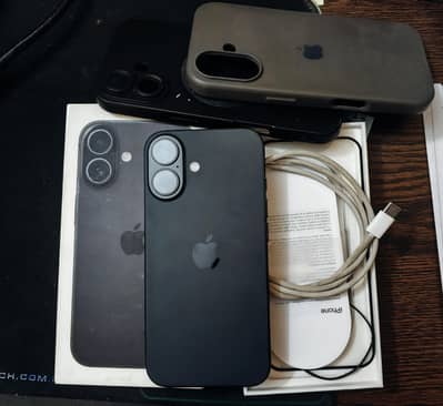 Iphone 16 JV 128 GB & Box & Cable