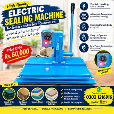 Electric Heat Sealing machine