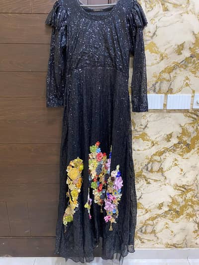 black maxci long