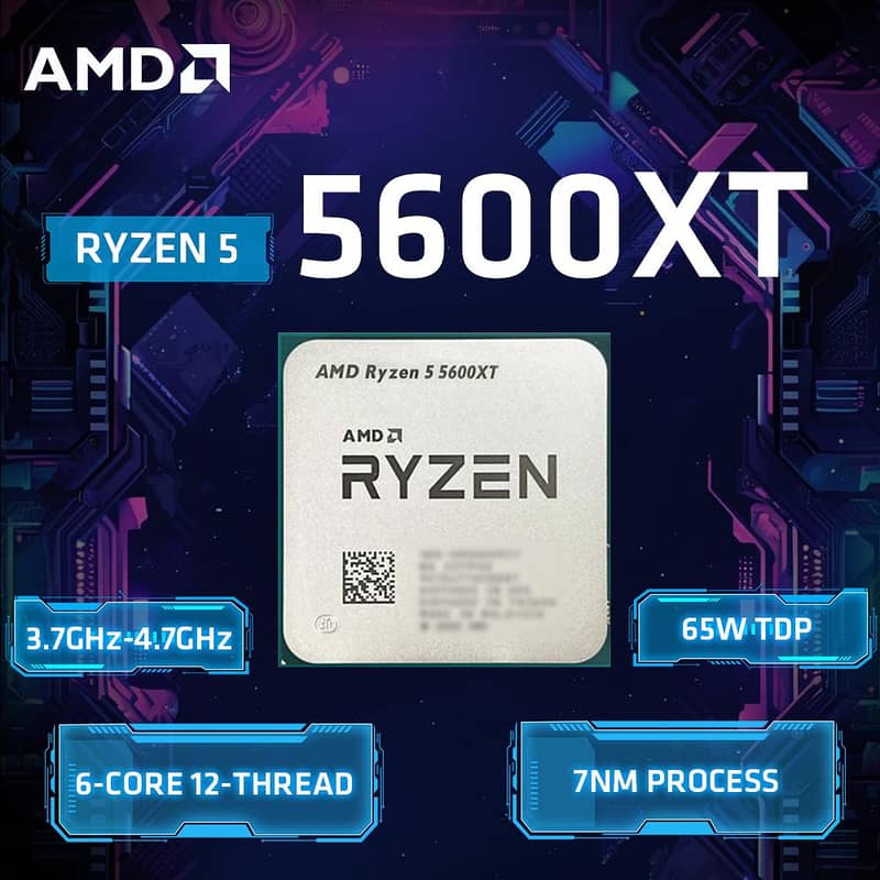 AMD Ryzen processor or Intel processor new Tray available 1