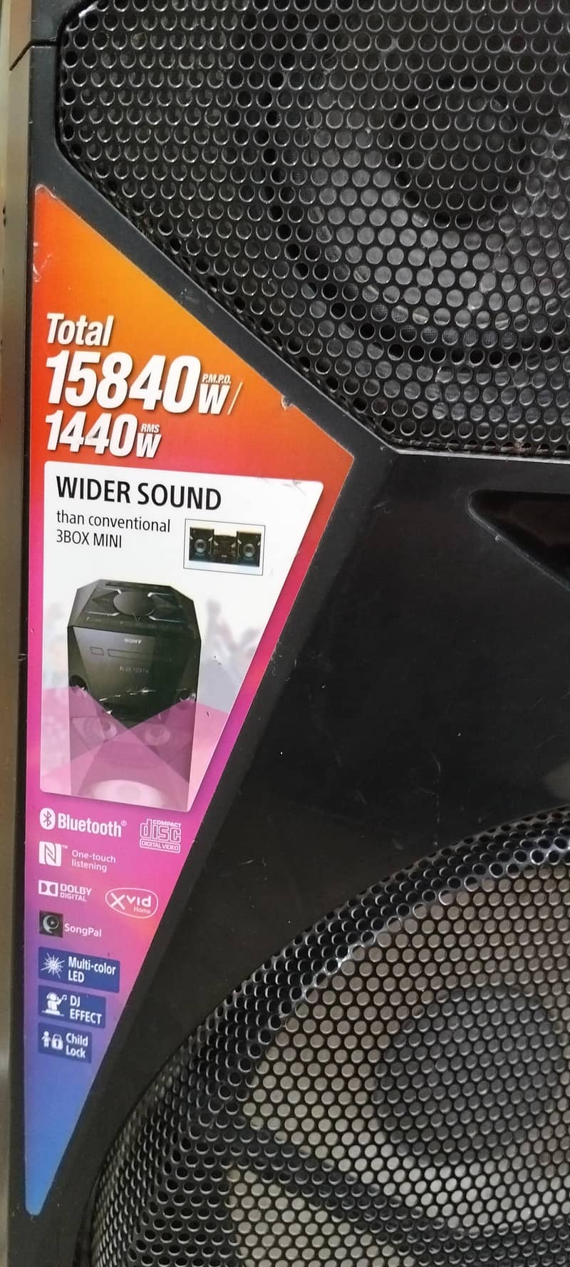 Sony Bluetooth speaker 1
