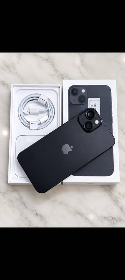 iphone 13 pta 10by10 box Sath ha cable 128GB water pack 03706440717