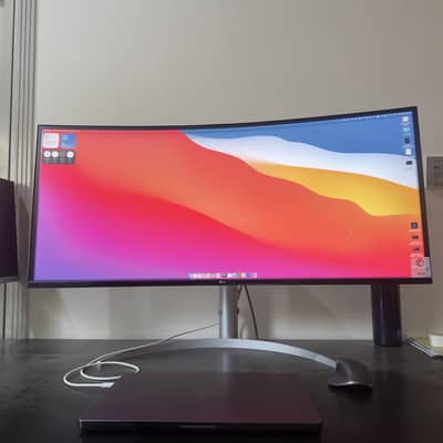 LG 40WP95C-W 40” UltraWide Curved 5K2K Nano IPS Monitor