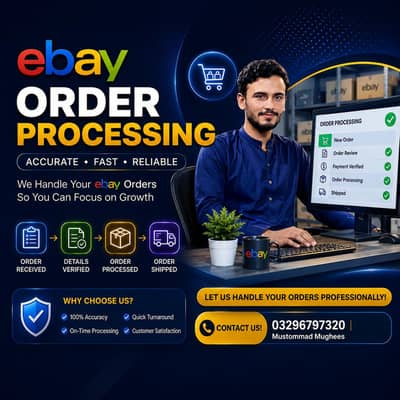 eBay Order Processing & Dropshipping Expert - Multan