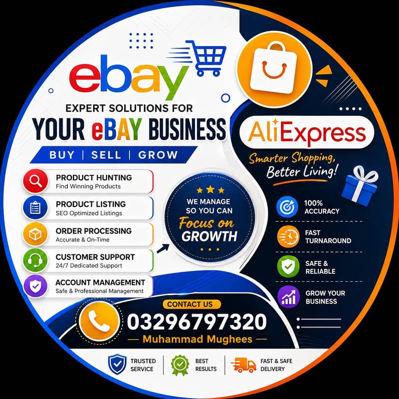 eBay Order Processing & Dropshipping Expert - Multan 1