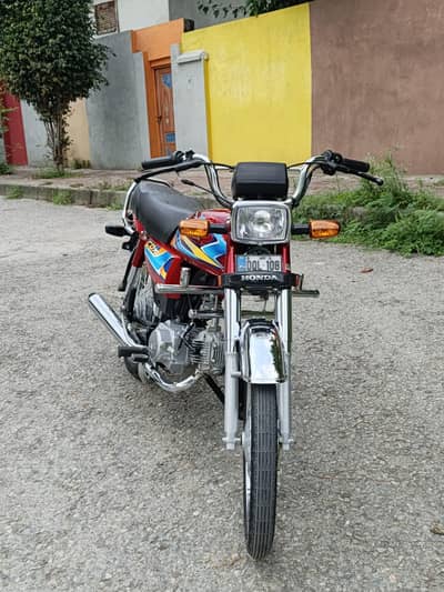 Honda cd 70 isb Registered for sale biometric on spot documents cleare