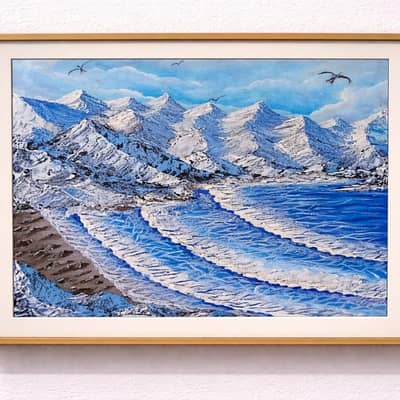 original textured art acrylic painting for sale