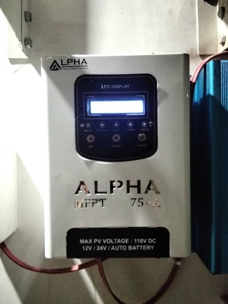 Alpha Mppt charge controller 1