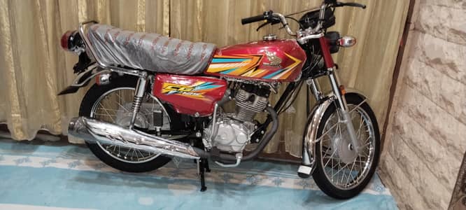 Honda CG 125 2026 5 month brand new bike kilometer 100