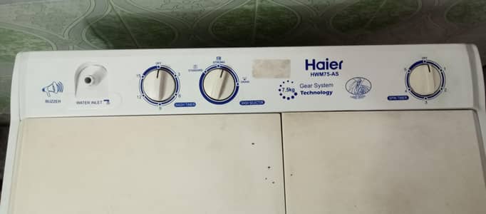 Haier washing and dryer machine