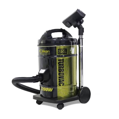 Original Clikon 2200W Drum Heavy Duty Vacuum Cleaner 25L Capacity