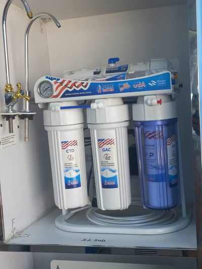Ro 6 & 5 stage filter machine for the kitchen and have 600GDP Machine