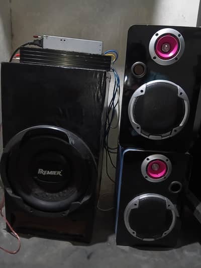 premier 12 inch wofer 6 inch spker peier power suply all setup