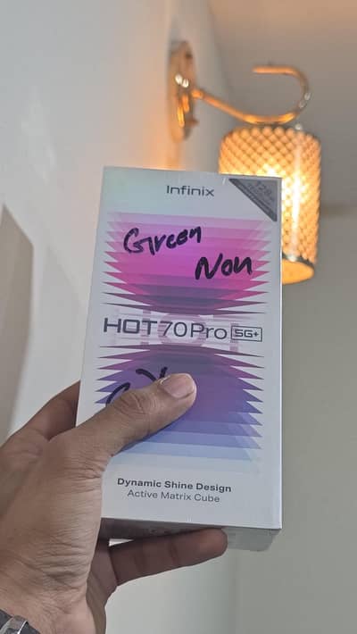 Infinix Hot 70 pro 5g non Active