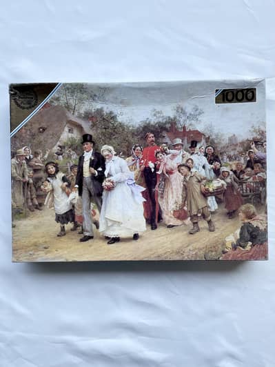 Falcon deluxe 1000 Pieces Jigsaw Puzzle | Vintage Wedding Scene Puzzle