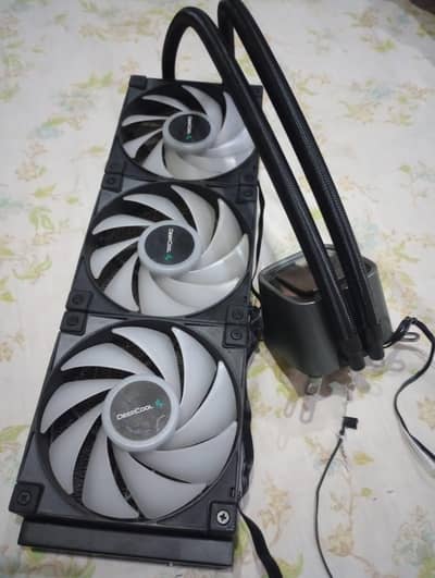 deepcool ls720 360mm AIO Cooler liquid cooler cpu ARGB fans and pump