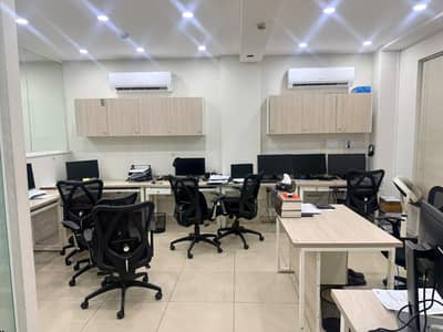 4 MARLA FULLY FURNISHED 1ST FLOOR AVAILABLE FOR RENT IN DHA PHASE 6 | PRIME COMMERCIAL LOCATION