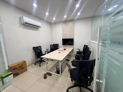 4 MARLA FULLY FURNISHED 1ST FLOOR AVAILABLE FOR RENT IN DHA PHASE 6 | PRIME COMMERCIAL LOCATION