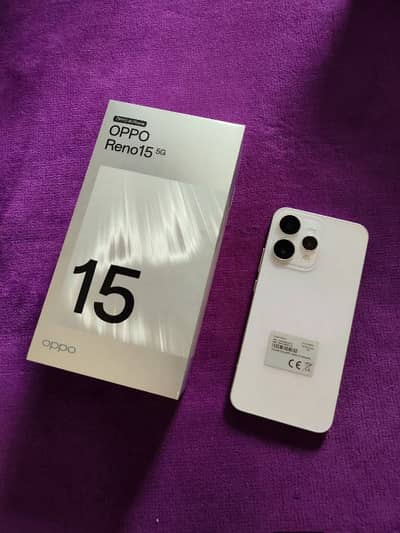 Oppo Reno 15 5G 12 GB 256 GB PTA approve