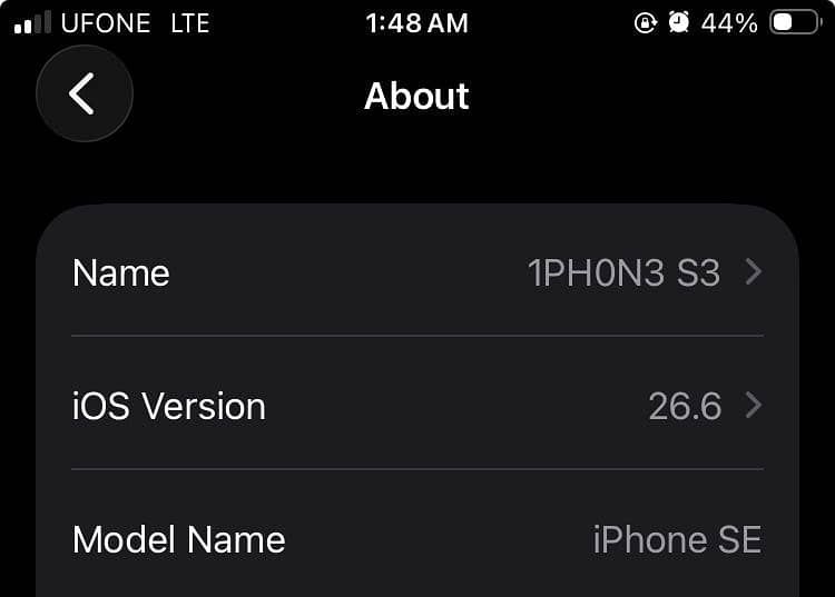 Apple iPhone SE 7
