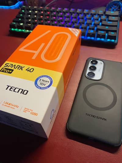 Tecno Spark 40 Pro+ (Just Like Brand New)