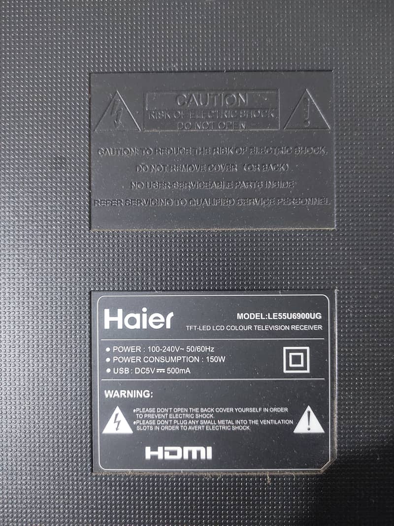 55" Haier Smart LED (Panel Damage) 7