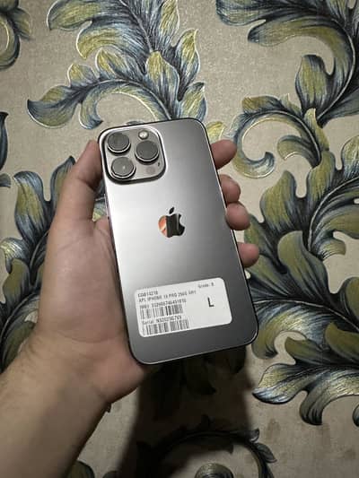 iPhone 13 Pro 256GB - Official PTA (Dual Sim) - Sealed Waterpack