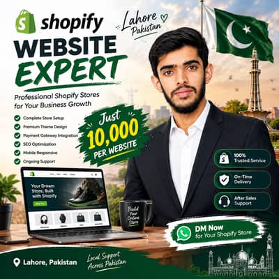 Professional Shopify Website | Shopify Website Expert