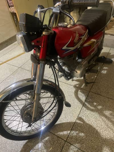 honda 125 total ganiun bike