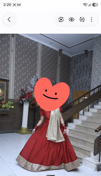 Lengha choli duptta