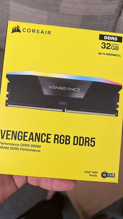 Corsair Vengeance RGB DDR5 32GB (16GBx2) 6000MHz RAM