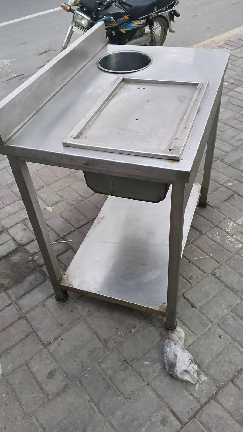 Zinger breading table 0