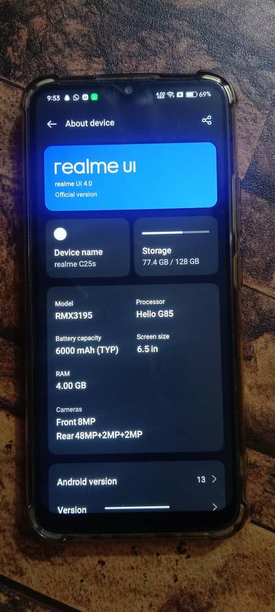 Realme C25s