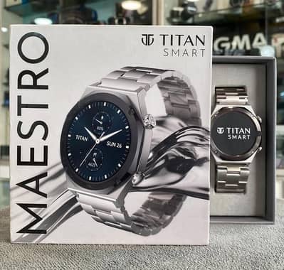 Titan Maestro Smart watch with chain strap