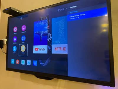 32 Inch LED TV (HD Display) + T95H Android Smart Box (64GB)