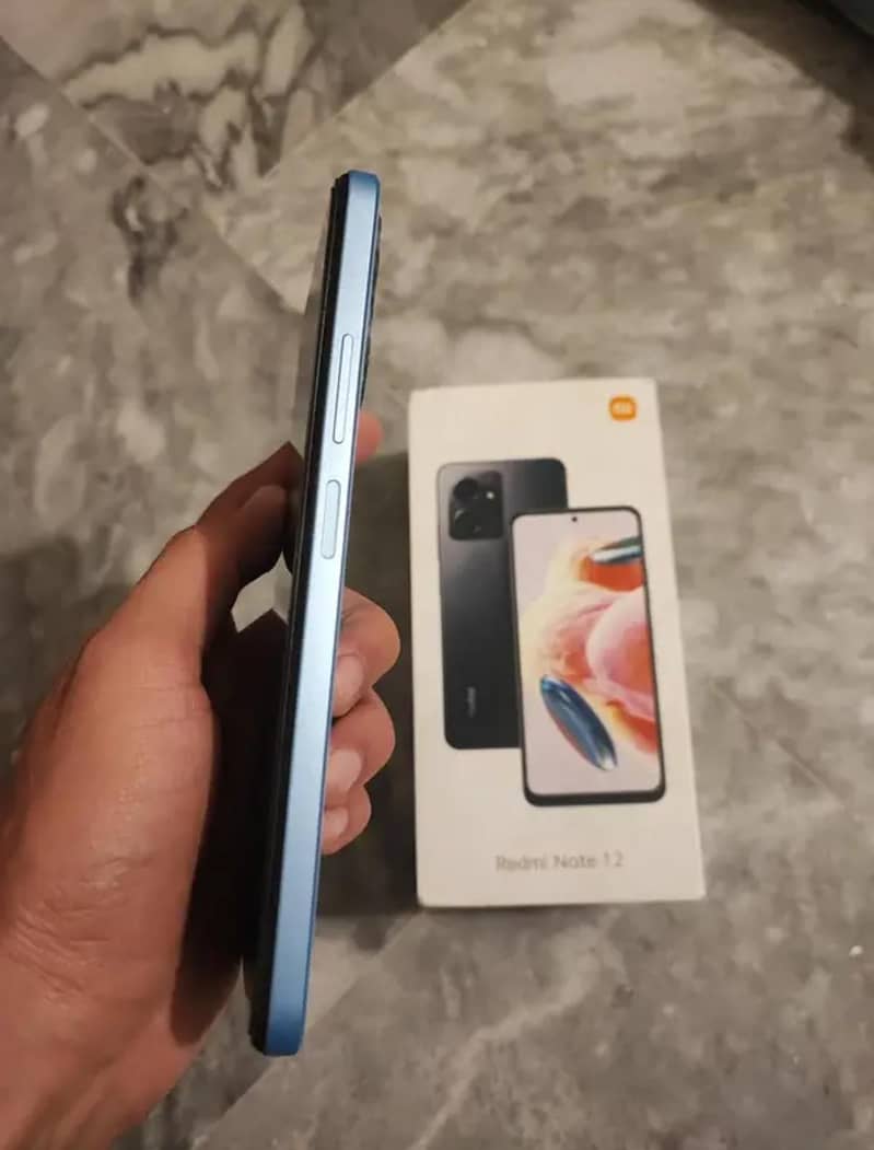 Redmi Note 12 6/128 with box charger PTA approved 3